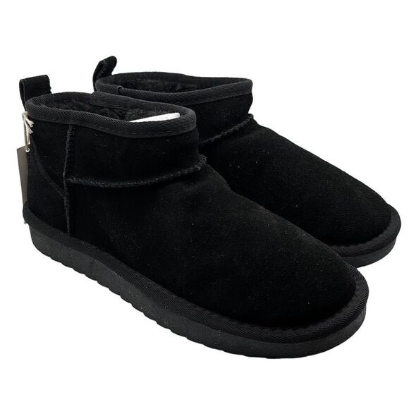 CUSHIONAIRE Women's pull on boot 7.5 BLACK - Picture 1 of 7